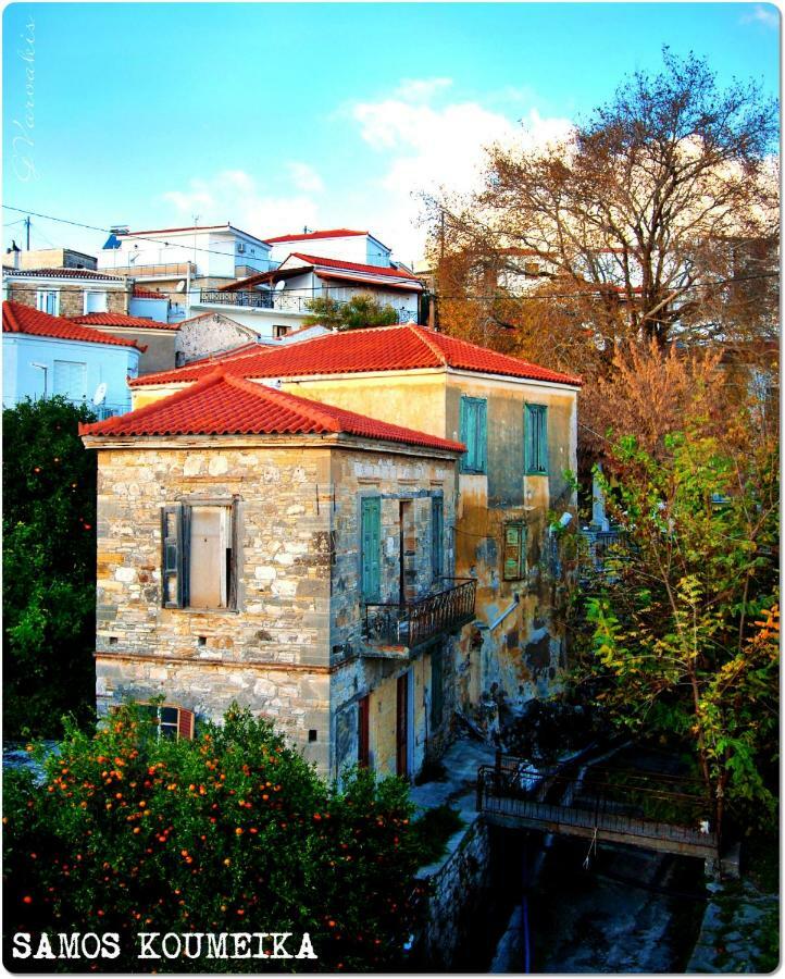 Unique Breathtaking Seaview House Vila Koumeika Exterior foto